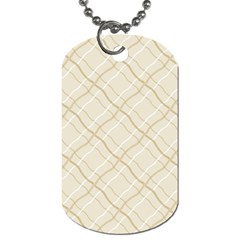 Background Pattern Dog Tag (one Side) by Simbadda