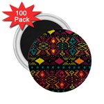 Traditional Art Ethnic Pattern 2.25  Magnets (100 pack)  Front