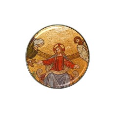 Gold Jesus Hat Clip Ball Marker (4 Pack) by boho