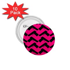 Pink Gun 1 75  Buttons (10 Pack) by boho