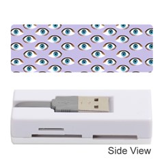 Purple Eyeballs Memory Card Reader (stick)  by boho