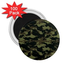 Camo Pattern 2 25  Magnets (100 Pack)  by Simbadda