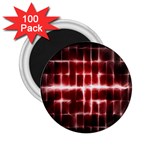 Electric Lines Pattern 2.25  Magnets (100 pack)  Front