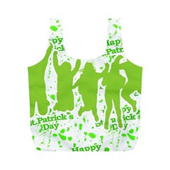 Saint Patrick Motif Full Print Recycle Bags (m)  by dflcprints