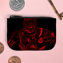 Warrior - Red Mini Coin Purses by Valentinaart