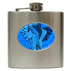 Underwater Angel Hip Flask (6 Oz) by Valentinaart