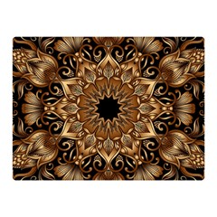 3d Fractal Art Double Sided Flano Blanket (mini)  by Simbadda