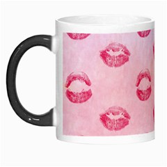 Watercolor Kisses Patterns Morph Mugs by TastefulDesigns