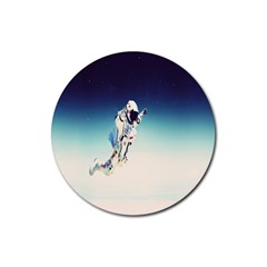 Astronaut Rubber Round Coaster (4 Pack)  by Simbadda