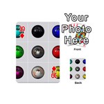 9 Power Buttons Playing Cards 54 (Mini)  Front - Diamond10