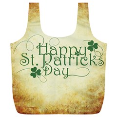 Irish St Patrick S Day Ireland Full Print Recycle Bags (l)  by Simbadda