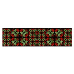 Asian Ornate Patchwork Pattern Satin Scarf (oblong) by dflcprints