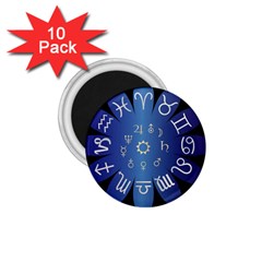 Astrology Birth Signs Chart 1 75  Magnets (10 Pack)  by Amaryn4rt