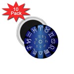 Astrology Birth Signs Chart 1.75  Magnets (10 pack)  Front