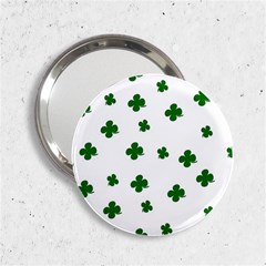 St  Patrick s Clover Pattern 2 25  Handbag Mirrors by Valentinaart