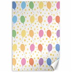 Balloon Star Rainbow Canvas 12  x 18   11.88 x17.36  Canvas - 1