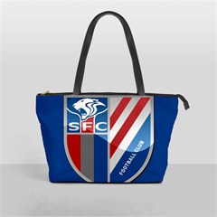 Shanghai Greenland Shenhua F C  Shoulder Handbags by Valentinaart