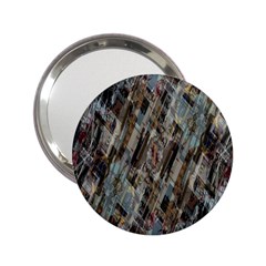 Abstract Chinese Background Created From Building Kaleidoscope 2 25  Handbag Mirrors by Simbadda