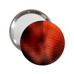 Background Technical Design With Orange Colors And Details 2 25  Handbag Mirrors by Simbadda