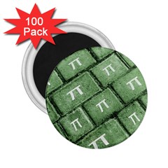 Pi Grunge Style Pattern 2 25  Magnets (100 Pack)  by dflcprints