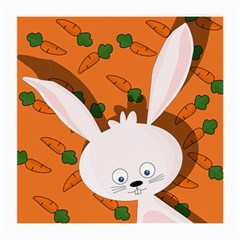 Easter Bunny  Medium Glasses Cloth (2-side) by Valentinaart