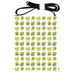 St Patrick S Day Background Symbols Shoulder Sling Bags by Nexatart