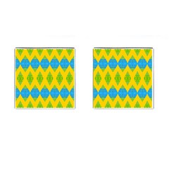 Rhombus Pattern           Cufflinks (square) by LalyLauraFLM