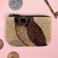 Vintage Owl Mini Coin Purses by Valentinaart