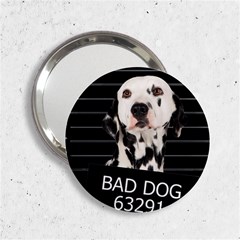 Bad Dog 2 25  Handbag Mirrors by Valentinaart