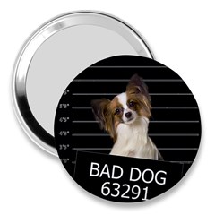 Bad Dog 3  Handbag Mirrors by Valentinaart