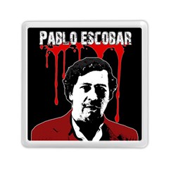 Pablo Escobar  Memory Card Reader (square)  by Valentinaart