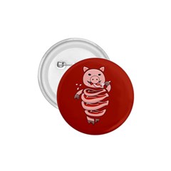 Red Stupid Self Eating Gluttonous Pig 1 75  Buttons by CreaturesStore