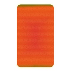 Scarlet Pimpernel Writing Orange Green Memory Card Reader by Mariart