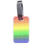 Rainbow Love Luggage Tags (Two Sides) Back