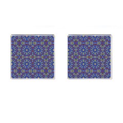 Colorful Ethnic Design Cufflinks (square) by dflcprints