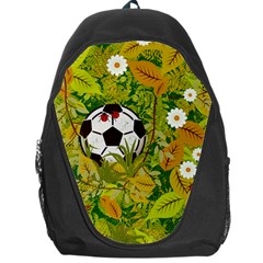 Ball On Forest Floor Backpack Bag by linceazul