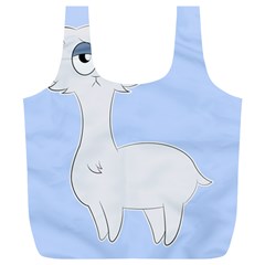 Grumpy Persian Cat Llama Full Print Recycle Bags (l)  by Catifornia