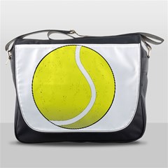 Tennis Ball Ball Sport Fitness Messenger Bags by Nexatart