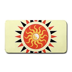 Yin Yang Sunshine Medium Bar Mats by linceazul