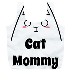 Love My Cat Mommy Full Print Recycle Bags (l)  by Catifornia