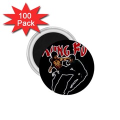 Kung Fu  1 75  Magnets (100 Pack)  by Valentinaart