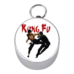 Kung Fu  Mini Silver Compasses by Valentinaart