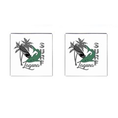 Surf - Laguna Cufflinks (square) by Valentinaart