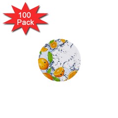 Fruits Water Vegetables Food 1  Mini Buttons (100 Pack)  by BangZart