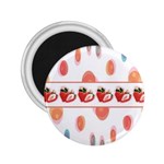 Strawberries 2.25  Magnets Front