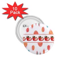 Strawberries 1 75  Buttons (10 Pack) by SuperPatterns