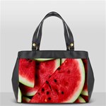 Fresh Watermelon Slices Texture Office Handbags (2 Sides)  Front