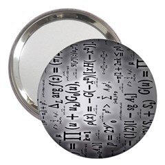 Science Formulas 3  Handbag Mirrors by BangZart