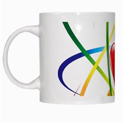 Love White Mugs by BangZart