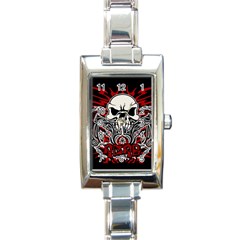 Acab Tribal Rectangle Italian Charm Watch by Valentinaart